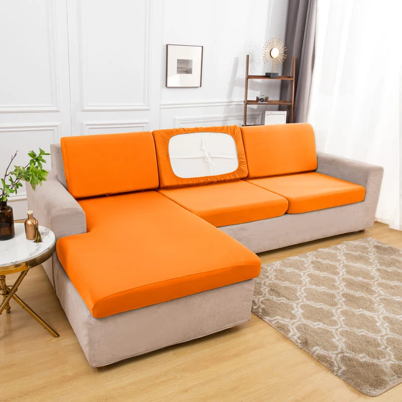 Housse extensible Clémentine pour Coussin de Canapé