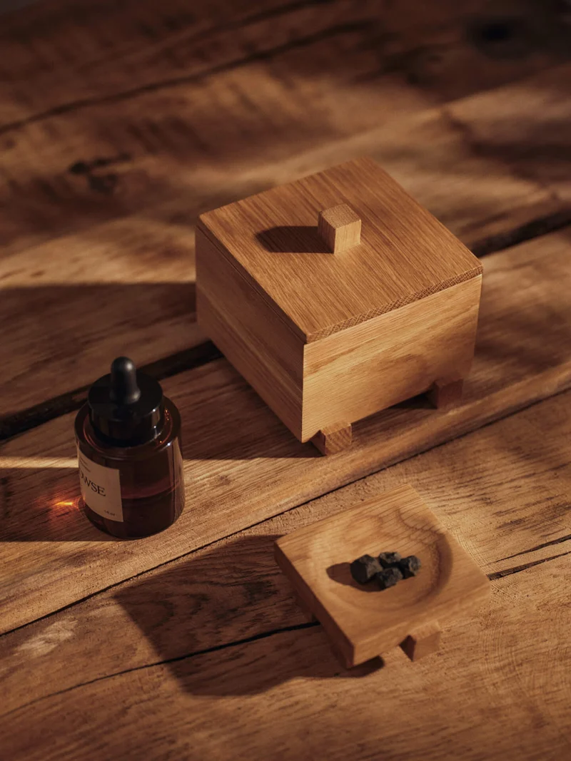 Moku Box & Tray Gift Set - Natural Oak