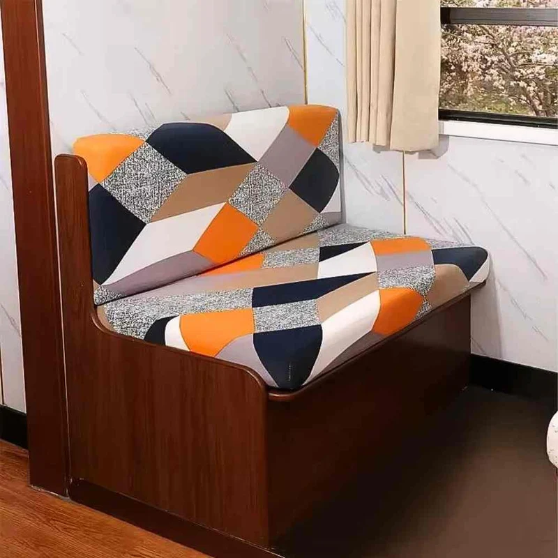 Housse Banquette Camping Car géométrique