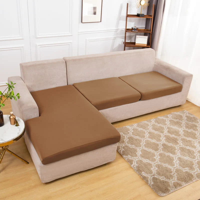 Housse extensible Camel pour Coussin de Canapé