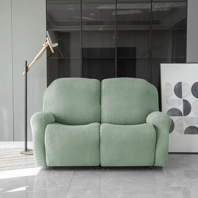 Housse de Canapé Relax Microfibre Vert clair