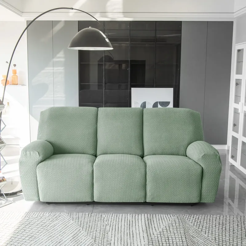 Housse de Canapé Relax Microfibre Vert clair
