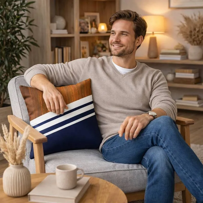 Housse Coussin Carré Yacht Club