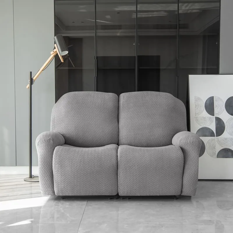 Housse de Canapé Relax Microfibre Gris