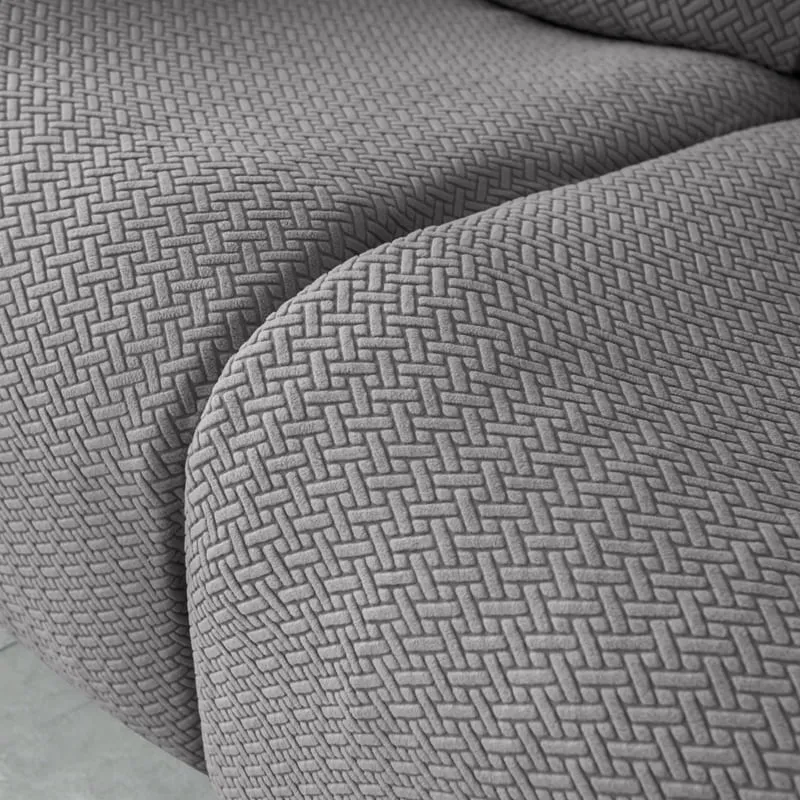 Housse de Canapé Relax Microfibre Gris
