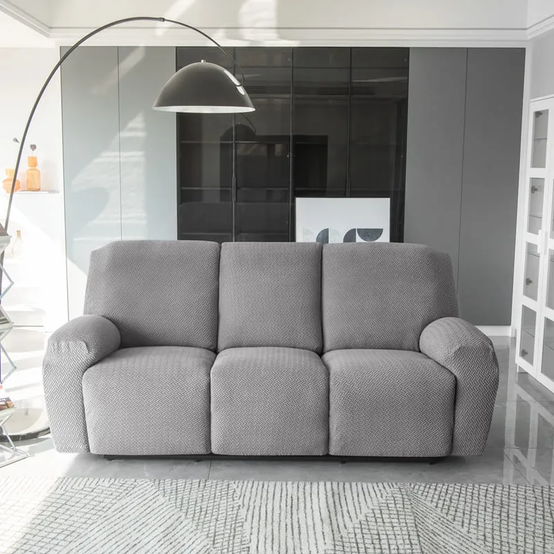 Housse de Canapé Relax Microfibre Gris