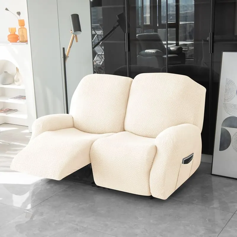 Housse de Canapé Relax Microfibre Beige
