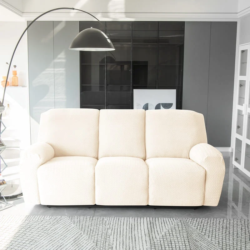Housse de Canapé Relax Microfibre Beige