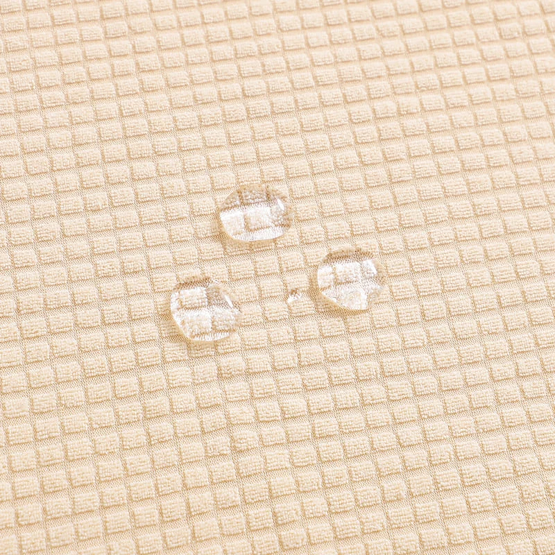 Housse Imperméable Beige pour Assise de Chaise