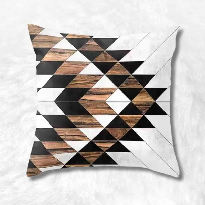 Housse Coussin Carré chêne design