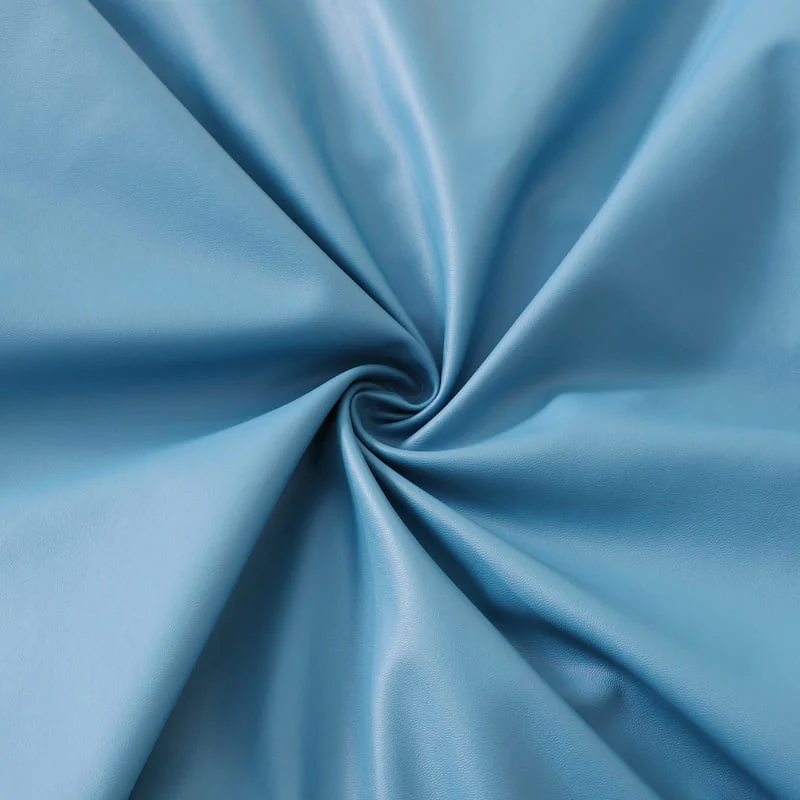 Housse de Chaise de bureau cuir Bleu ciel