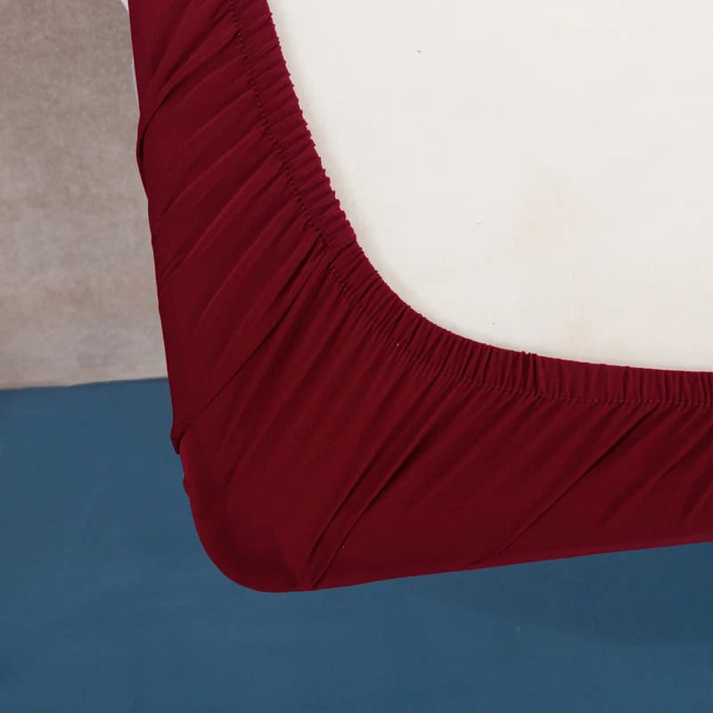 Housse extensible Bordeaux pour Coussin de Canapé