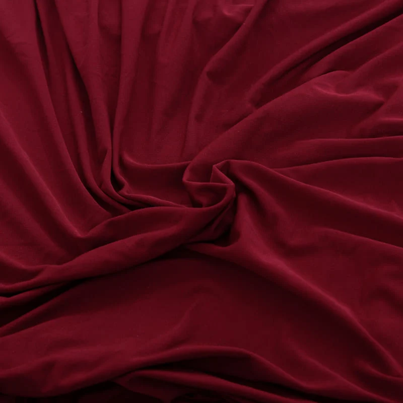 Housse extensible Bordeaux pour Coussin de Canapé