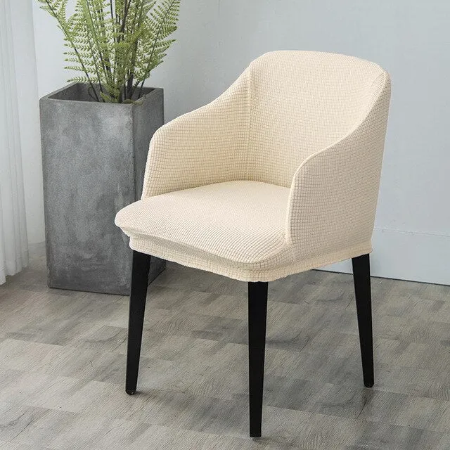 Housse de chaise scandinave Tolga Crème