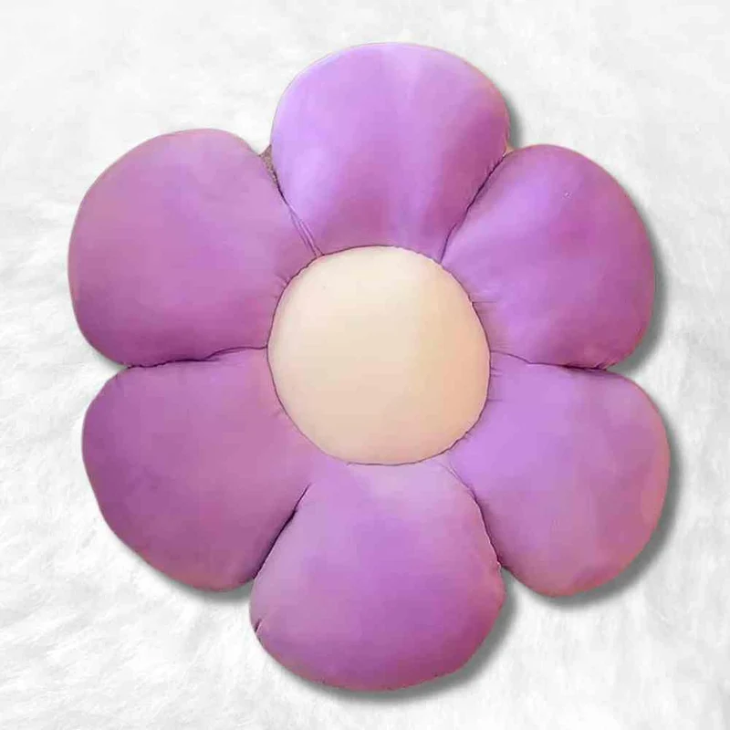 Coussin Fleur violette