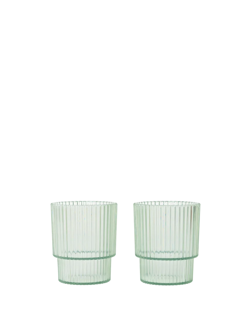 Ripple Kids Cups - Set of 2 - Tea Green