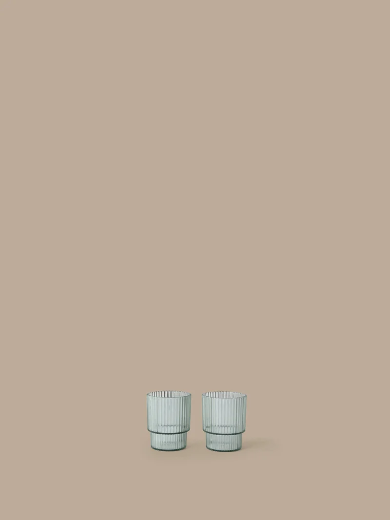 Ripple Kids Cups - Set of 2 - Tea Green