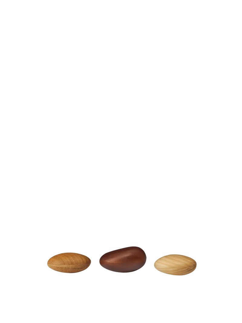 Pebble Shakers - Set of 3 - Multi