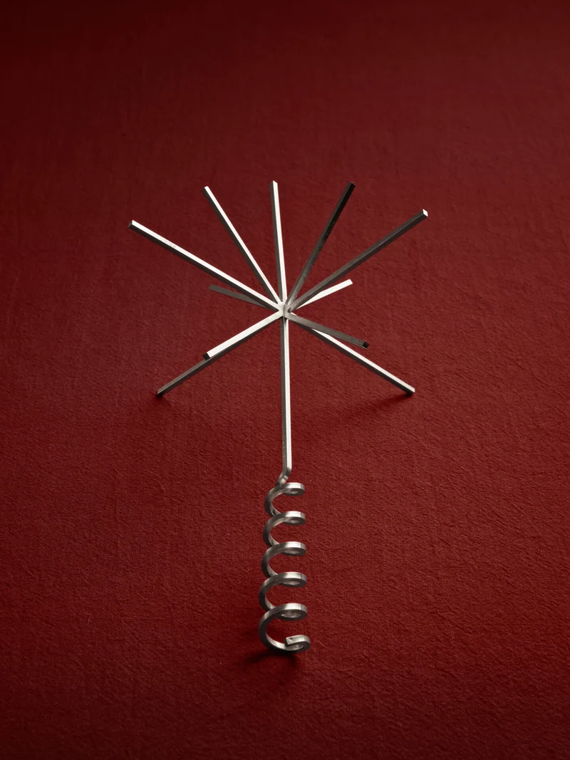 Christmas Tree Top Star - Silver