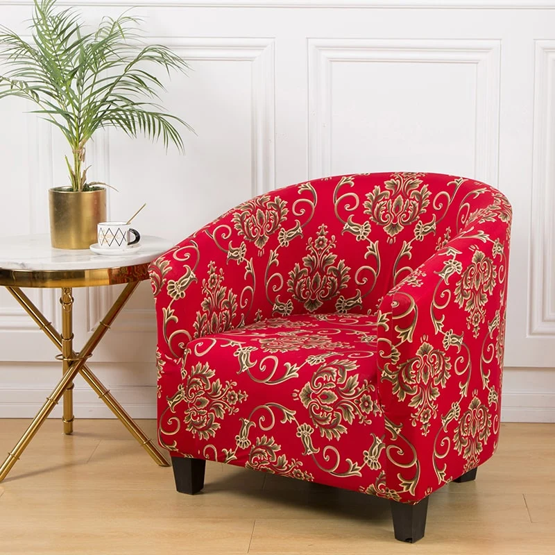 Housse de fauteuil cabriolet style Ottoman