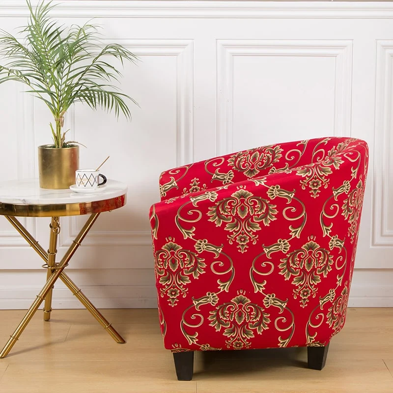 Housse de fauteuil cabriolet style Ottoman