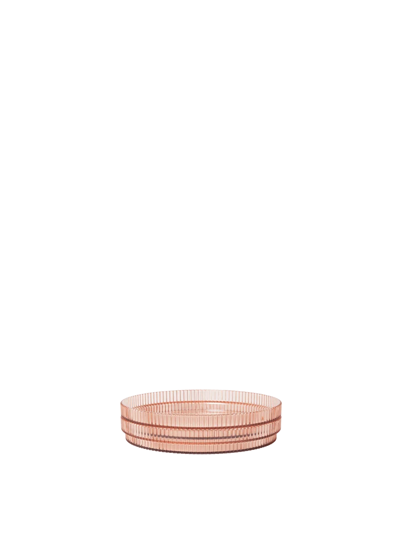 Ripple Kids Plates - Set of 2 - Blush