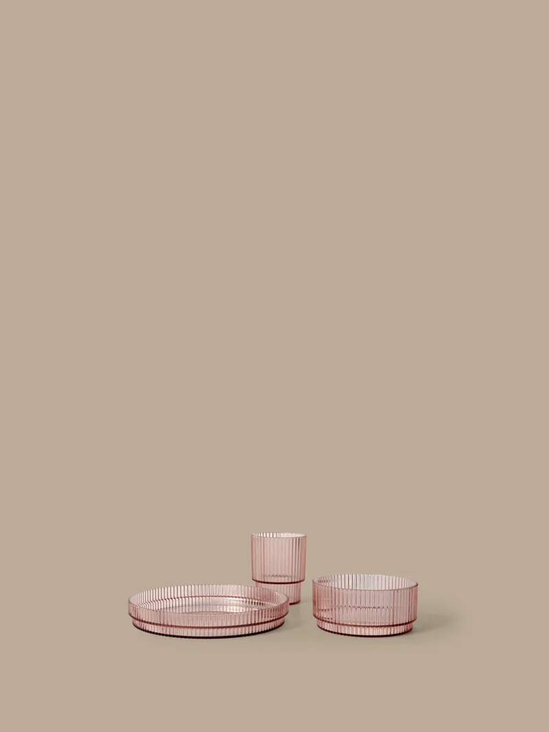 Ripple Kids Dinner Set - Blush