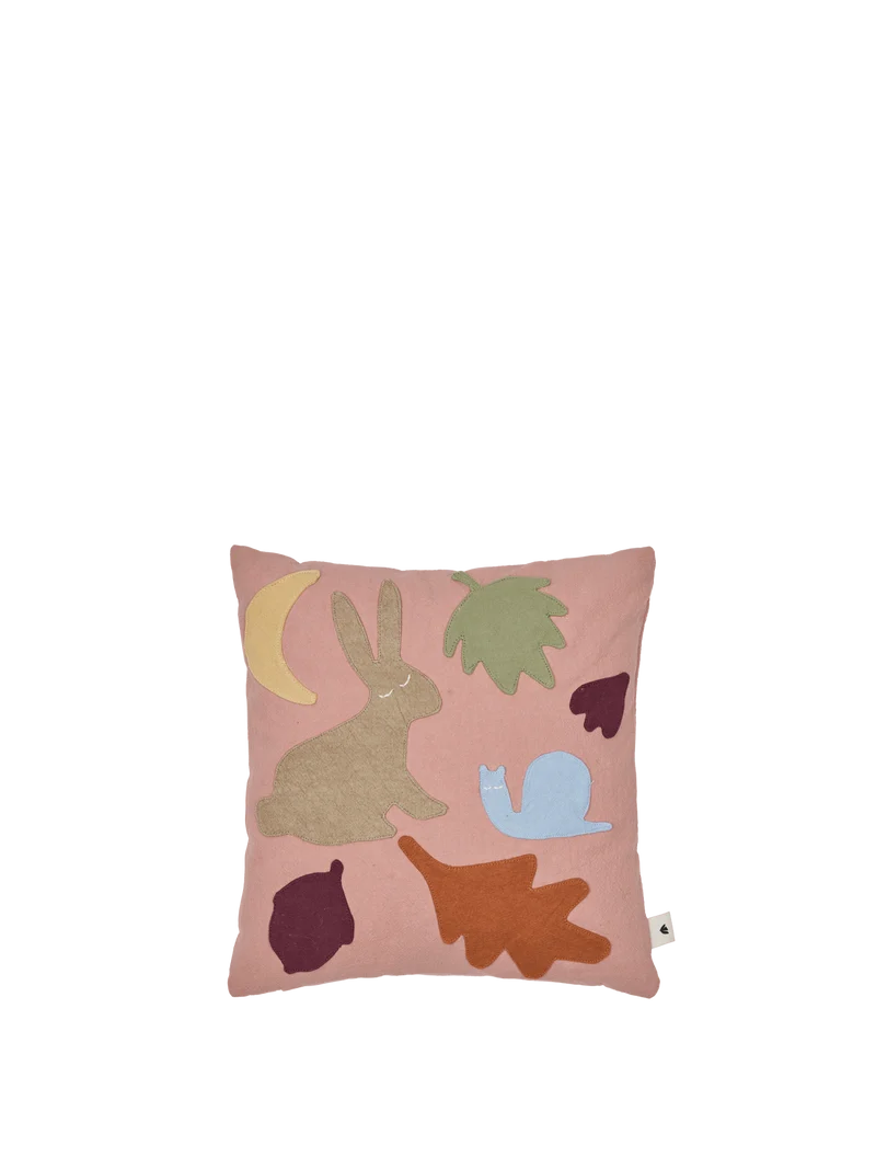 Lunden Cushion - Rose/Multi