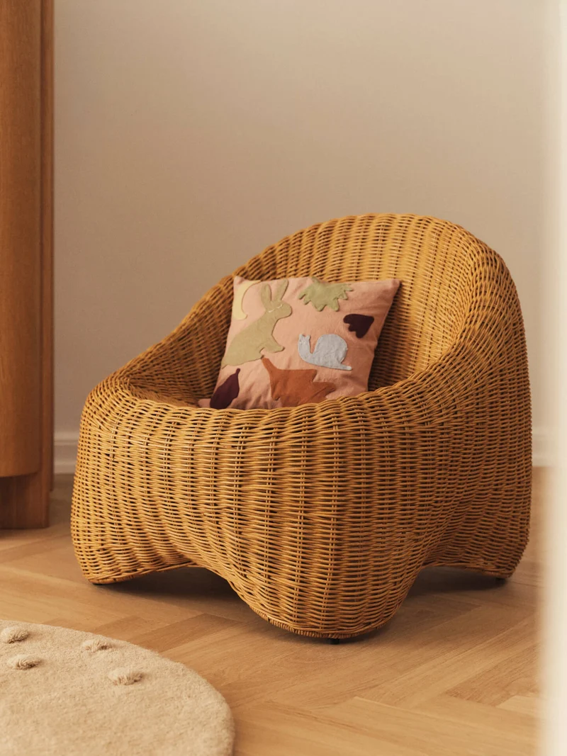 Lunden Cushion - Rose/Multi