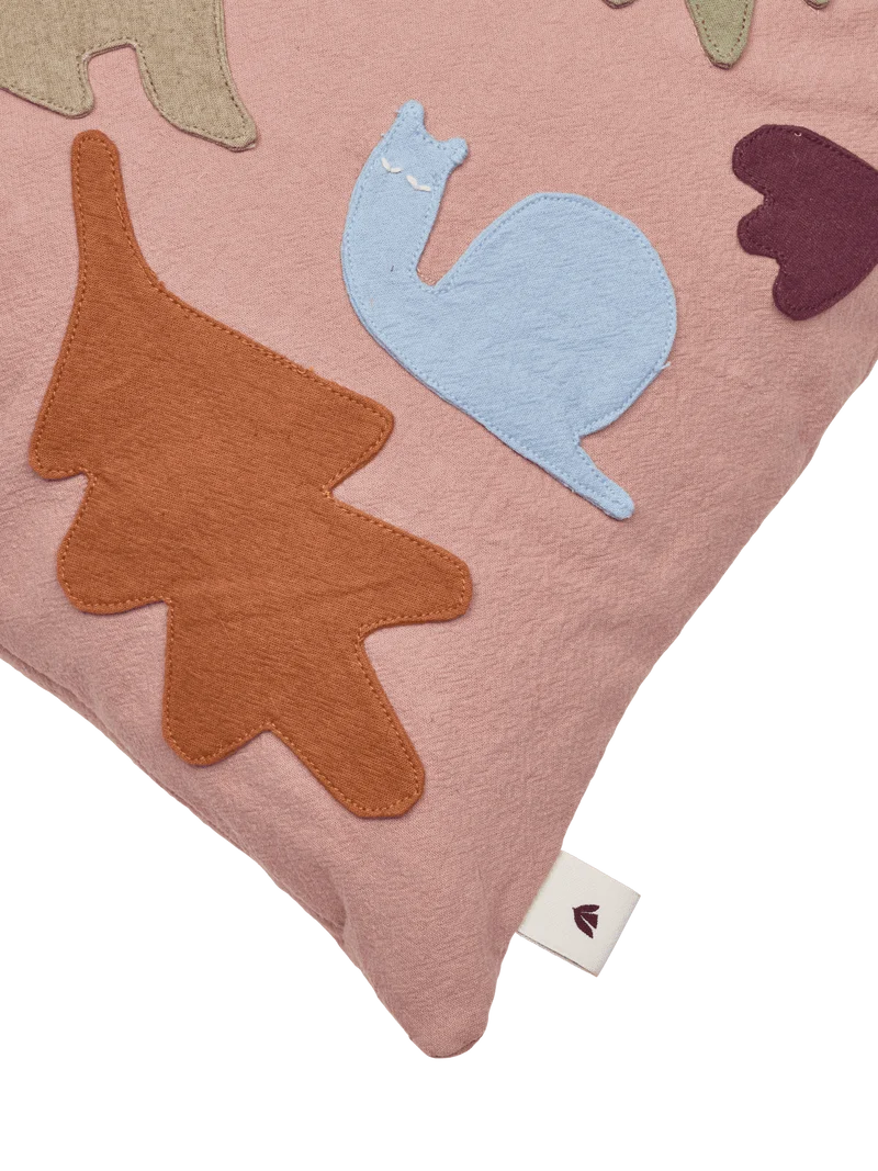 Lunden Cushion - Rose/Multi