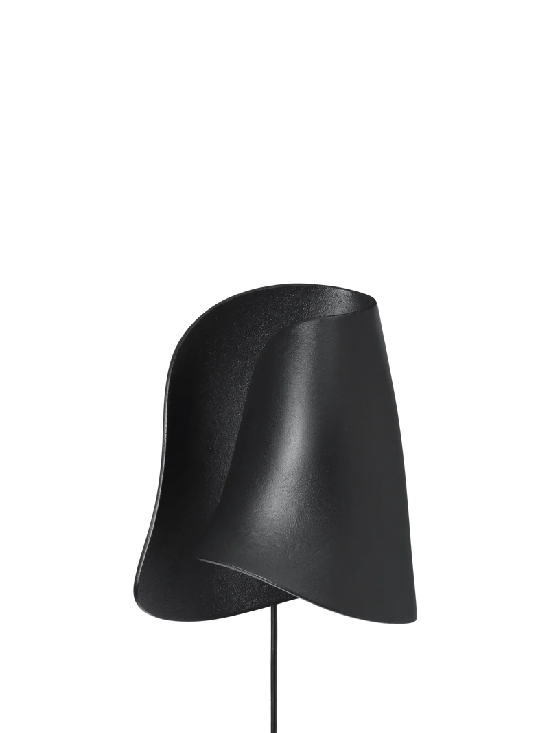 Oyster Wall Sconce - Black