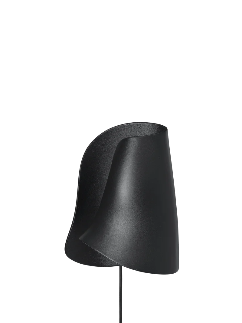 Oyster Wall Sconce - Black