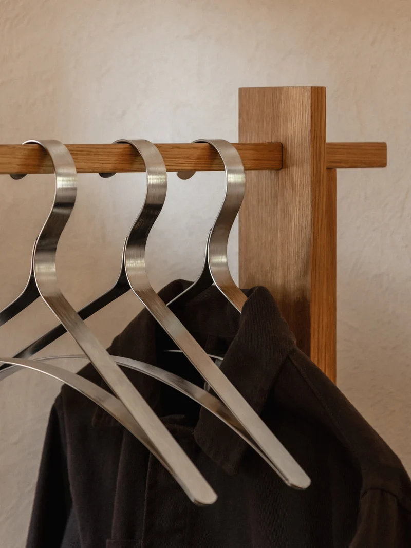 Bowline Clothes Hanger - Set of 3 - Stainless Steel