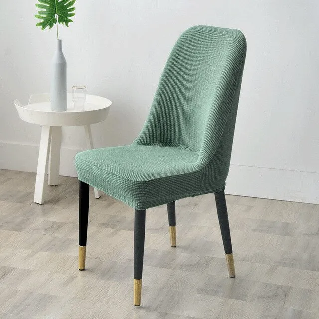 Housse de chaise scandinave Stryn Vert amande