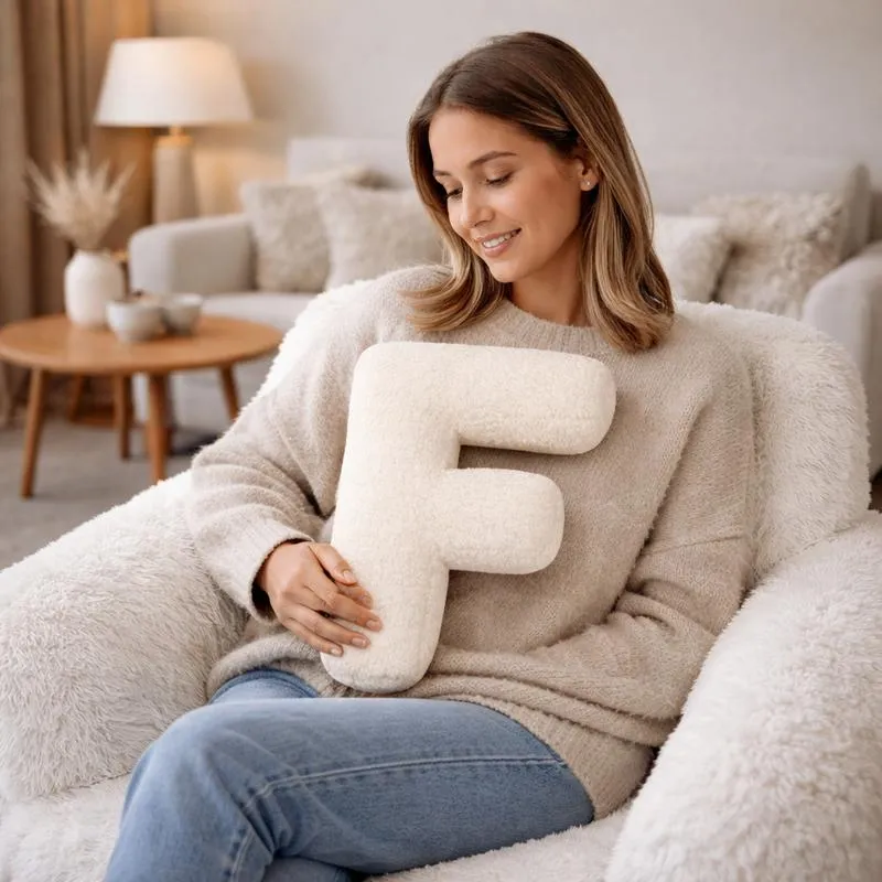 Coussin Lettre F