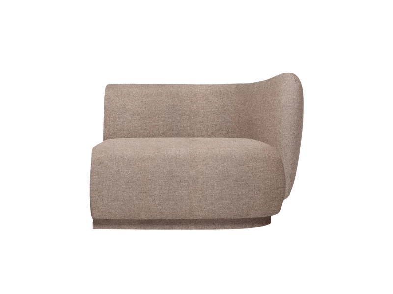Rico Sofa Armrest Right - Main Line Flax - Coffee