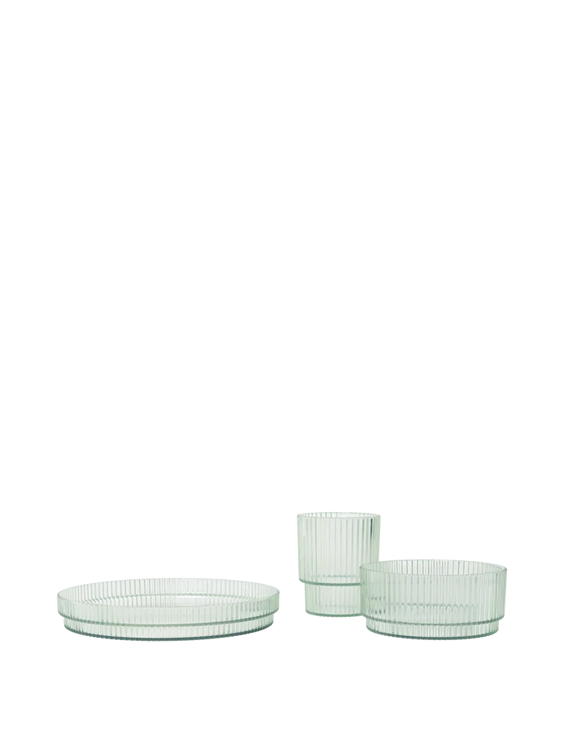 Ripple Kids Dinner Set - Tea Green