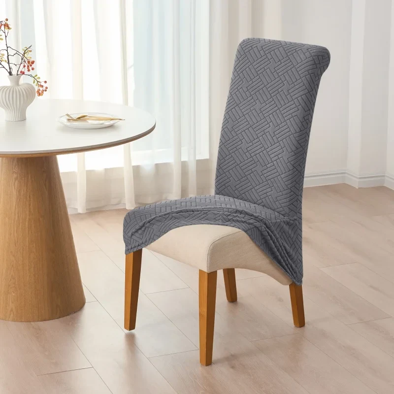 Housse de Chaise Riviera – Gris Anthracite Extensible