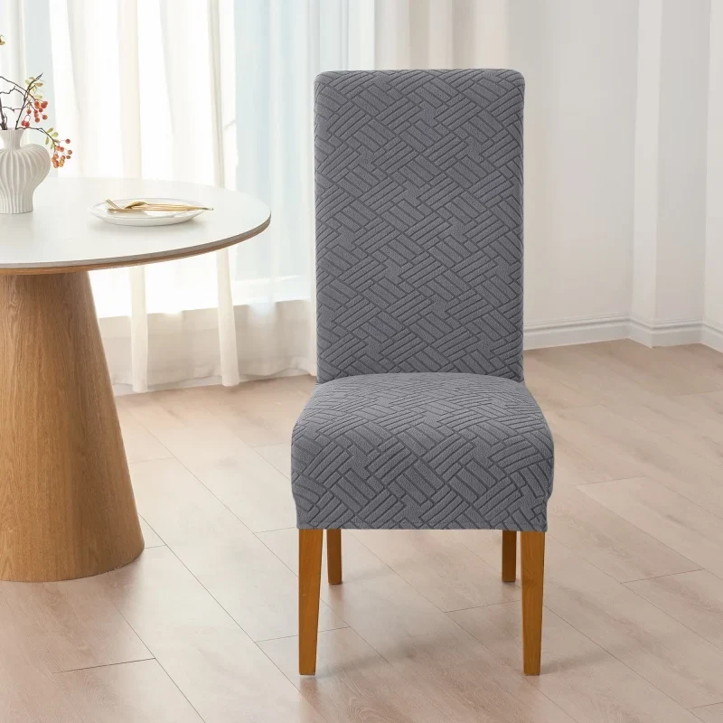 Housse de Chaise Riviera – Gris Anthracite Extensible