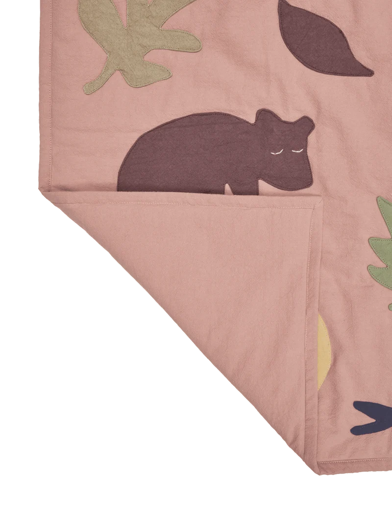 Lunden Blanket - Rose/Multi