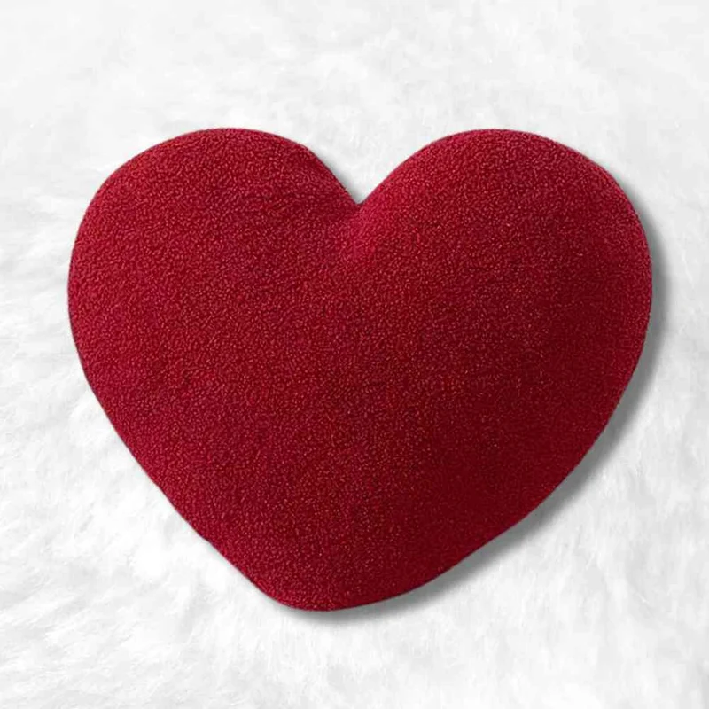 Coussin Cœur rouge
