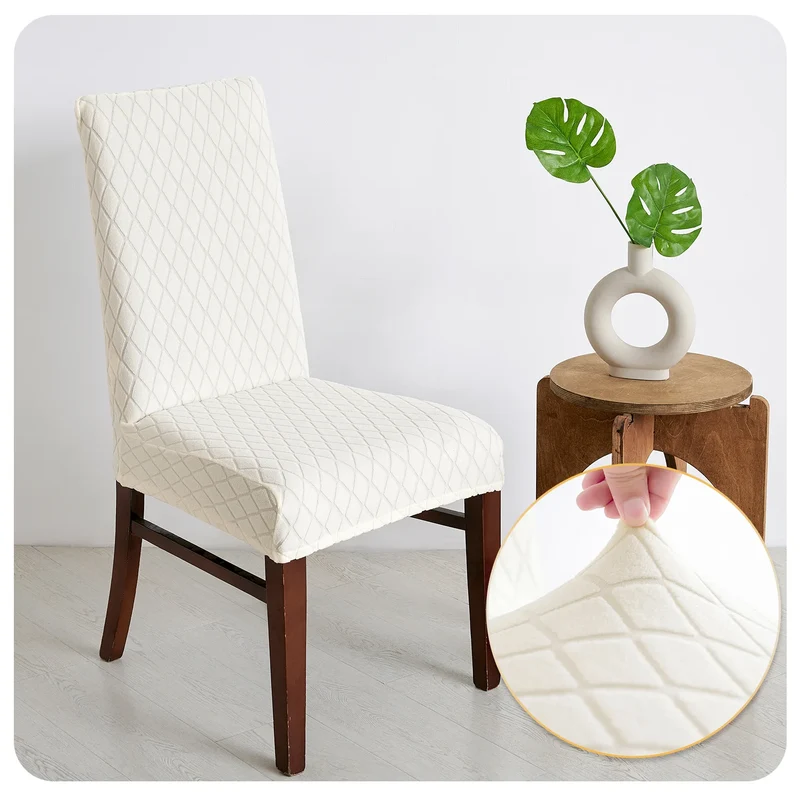 Housse de Chaise Nuance – Ivoire Extensible