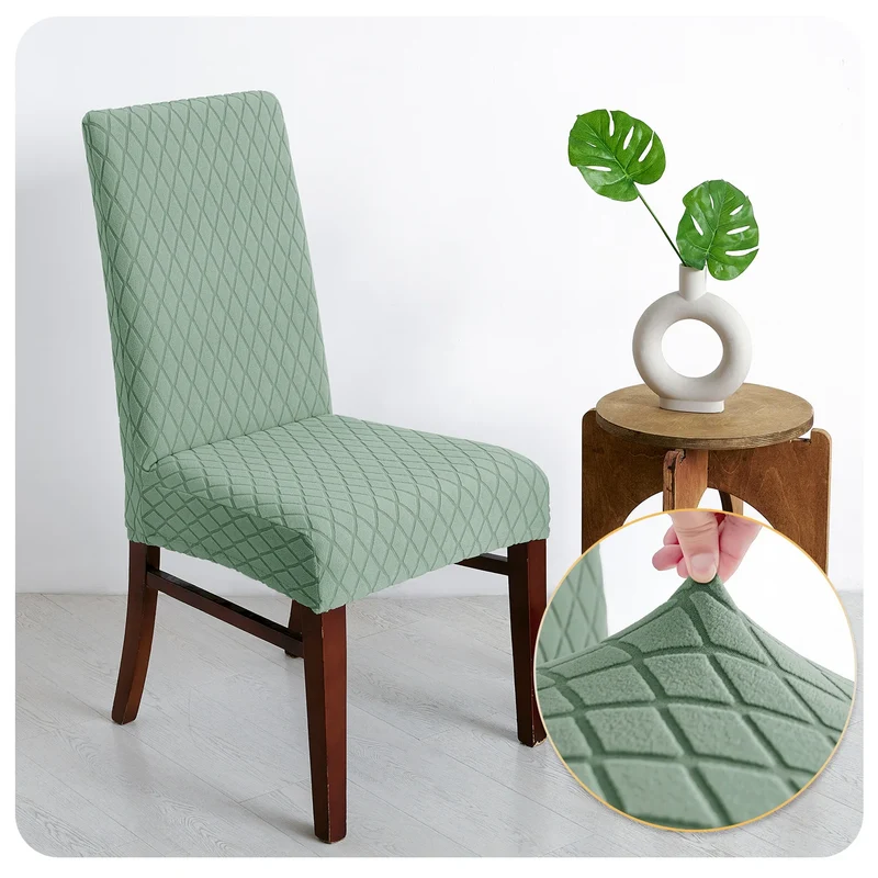 Housse de Chaise Nuance – Vert Amande Extensible