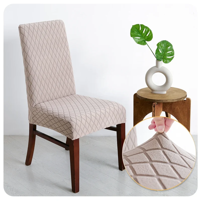 Housse de Chaise Nuance – Taupe Extensible