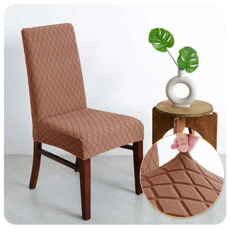 Housse de Chaise Nuance – Marron Extensible