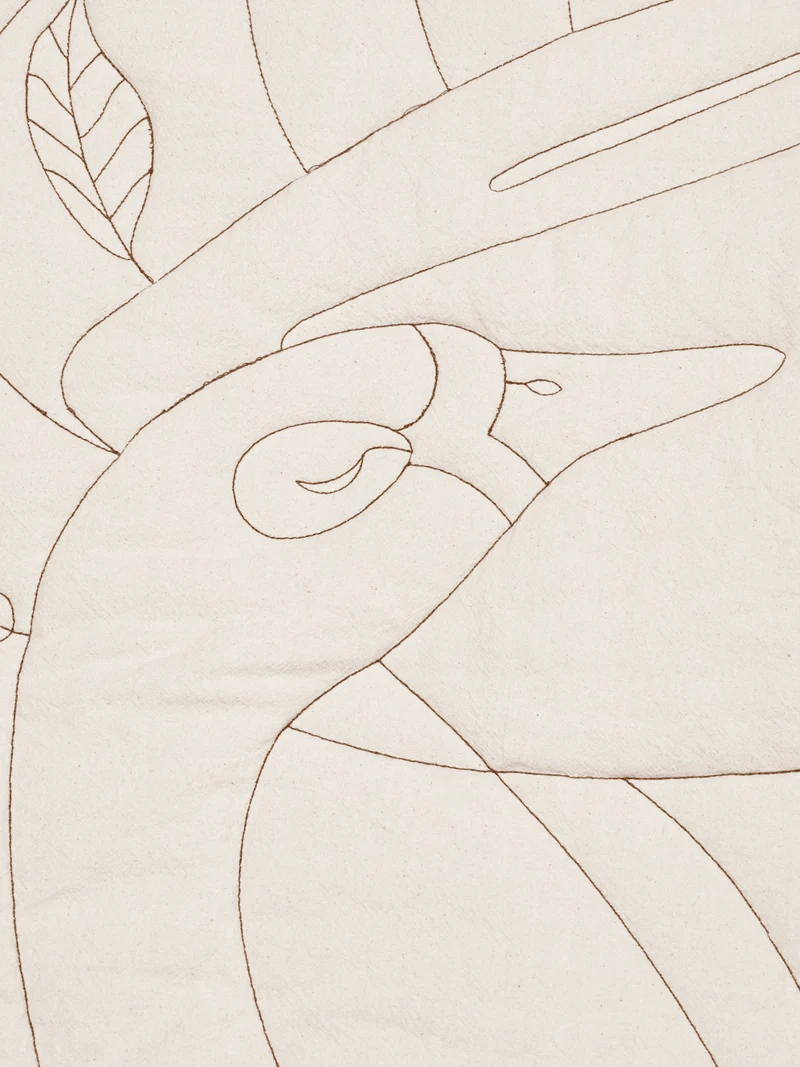 Swan Baby Playmat - Natural