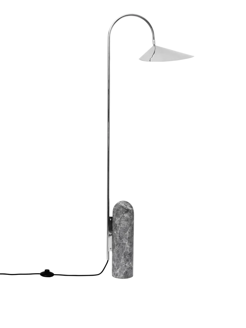 Arum Floor Lamp - Stainless Steel