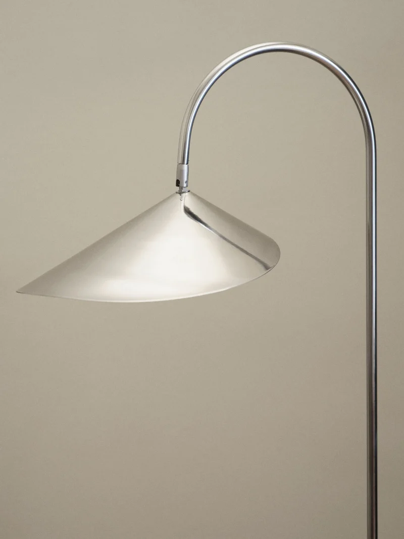 Arum Floor Lamp - Stainless Steel