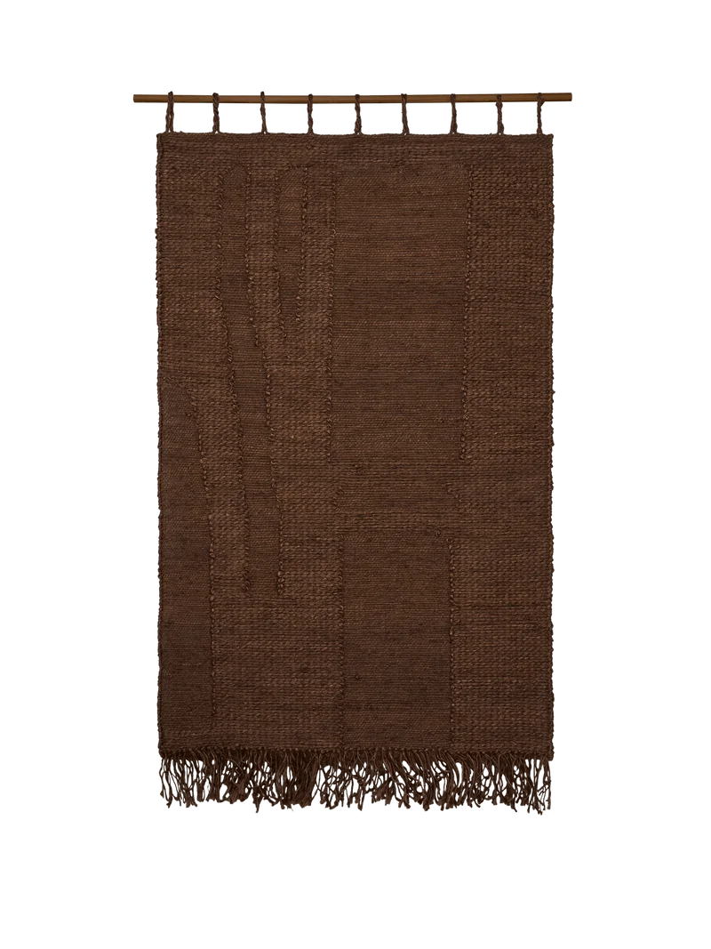 Harvest Wall Rug - Large - Dark Chocolate