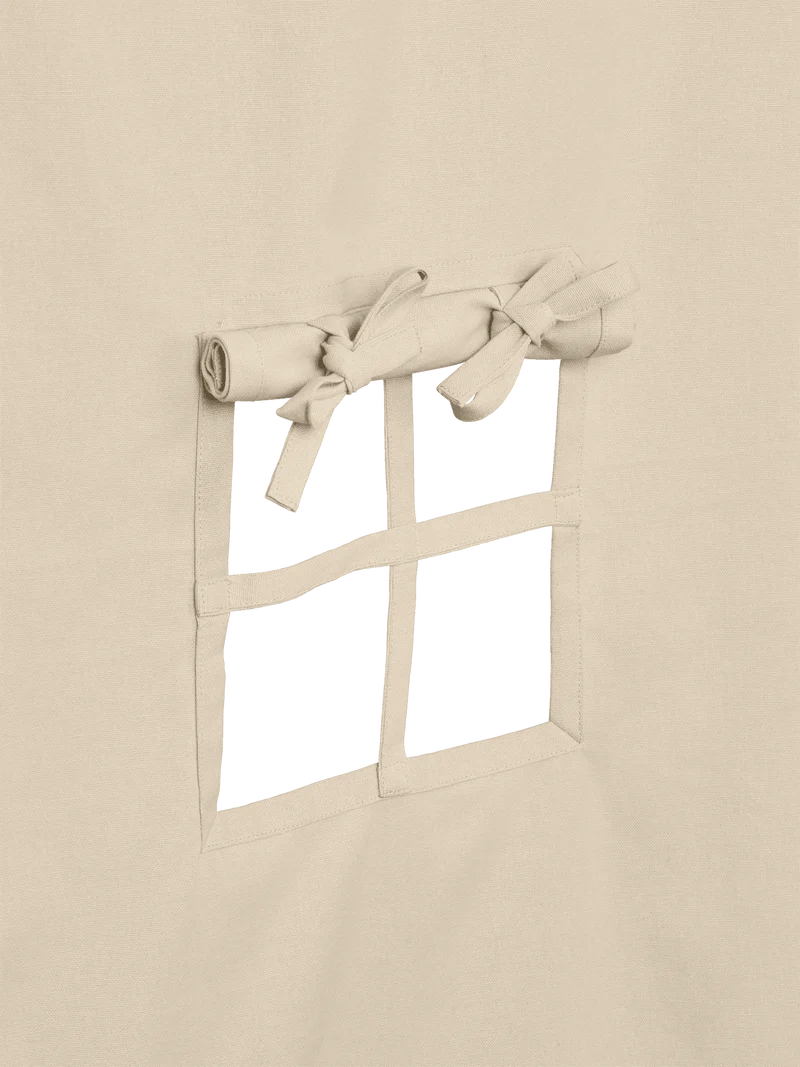 Settle Corner Curtain - Off-White